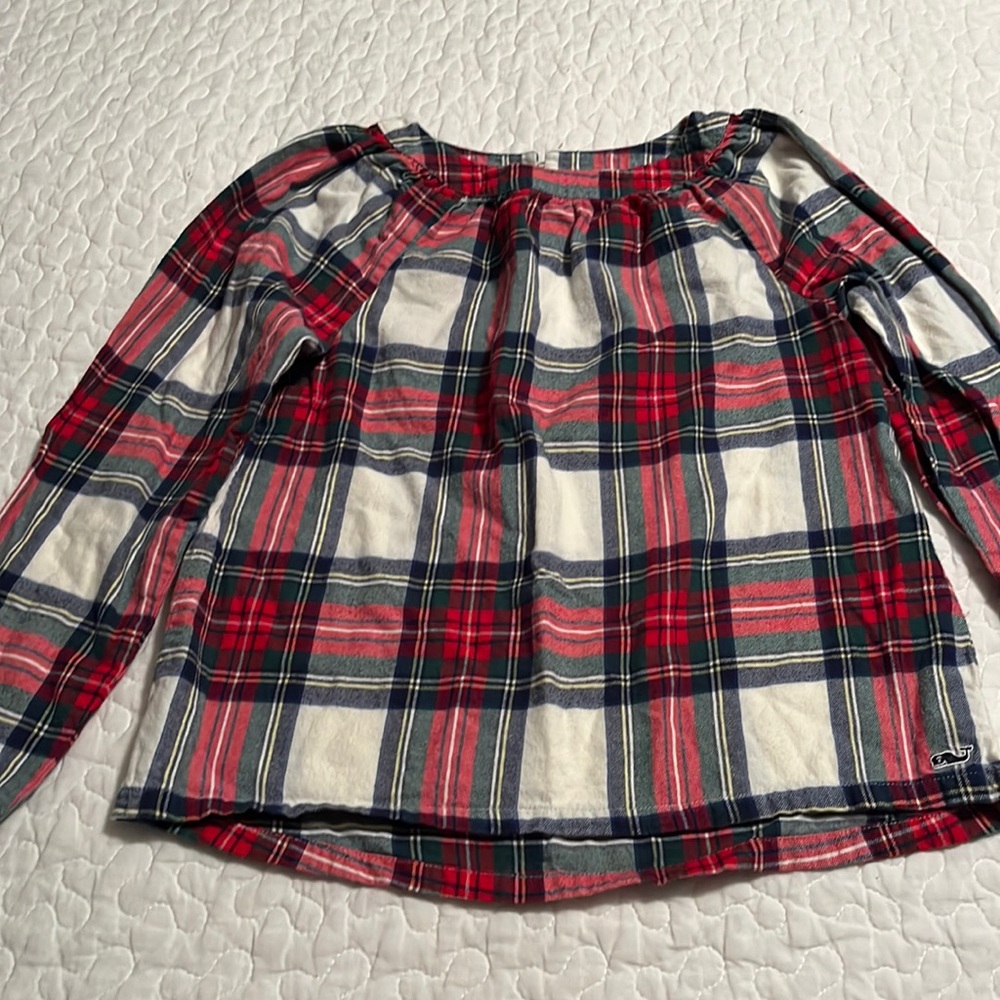 Vineyard Vines Plaid Shirt, Size M